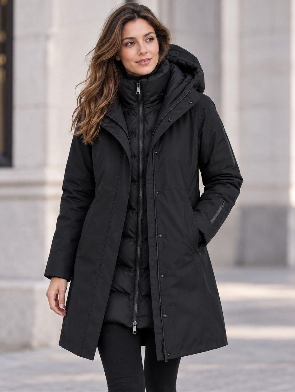 Lululemon Snow Warrior 3-in-1 Parka – Black